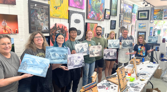 How Teaching Bob Ross Classes Changed My Life