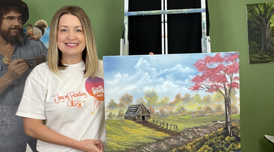 As Seen On The Joy of Bob Ross - A Happy Little Podcast®!