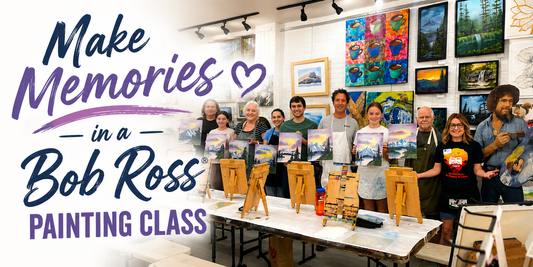 Fun Things to Do Near Denver: Create Memories Together with a Bob Ross® Painting Class