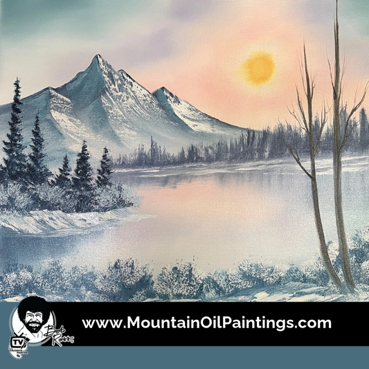 3-Hour Bob Ross® Wet-on-Wet Technique® Oil Painting Workshop Saturday, December 5, 2026 10am to 1pm