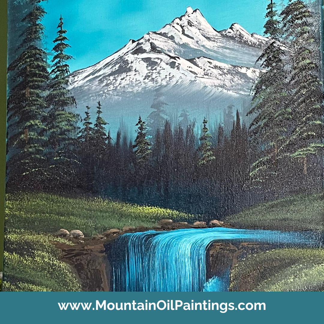 3-Hour Bob Ross® Wet-on-Wet Technique® Oil Painting Workshop Saturday, April 26, 2025 10am to 1pm