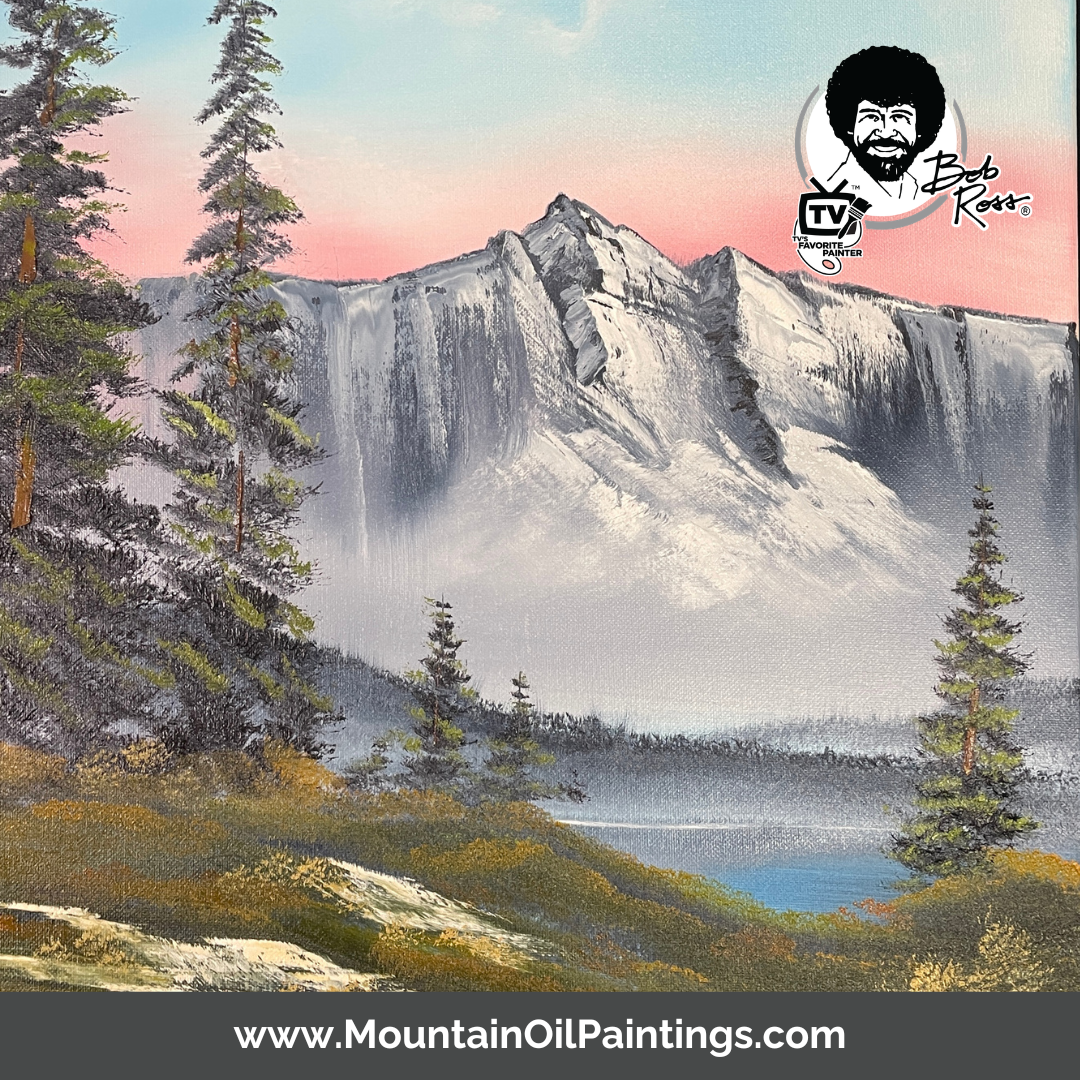 3-Hour Bob Ross® Wet-on-Wet Technique® Oil Painting Workshop Saturday, April 25, 2026 10am to 1pm