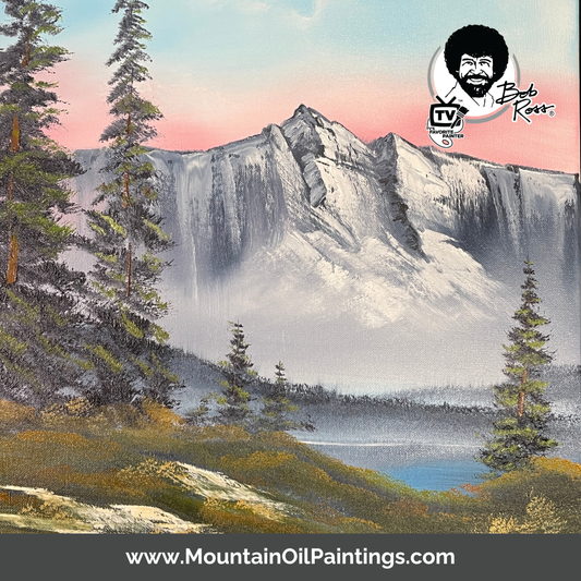 3-Hour Bob Ross® Wet-on-Wet Technique® Oil Painting Workshop Saturday, April 25, 2026 10am to 1pm